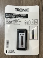 2Pk Digital Battery Tester. LCD bar Graph Display  Voltage Gauge For AA/AAA/C/D