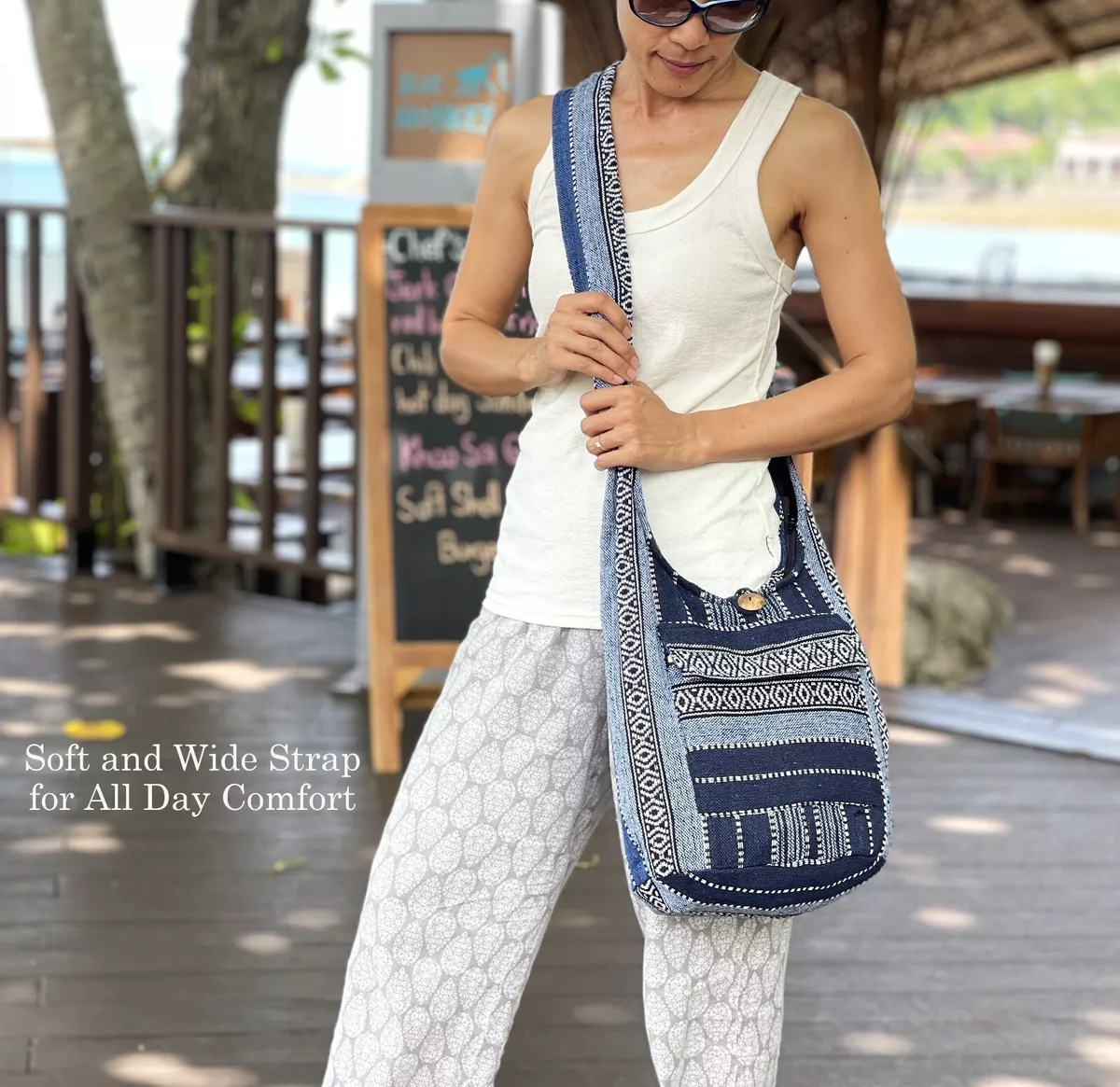 Hippie hobo sling sales crossbody bag
