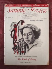 SATURDAY REVIEW August 27 1949 Eudora Welty Peter Viereck Peter Yates