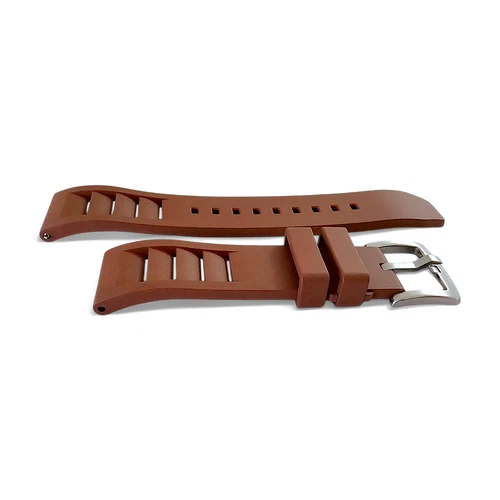 Cinturino orologio originale FKM gomma ventilato subacqueo impermeabile sport 20mm 22mm UK - Foto 12 di 63