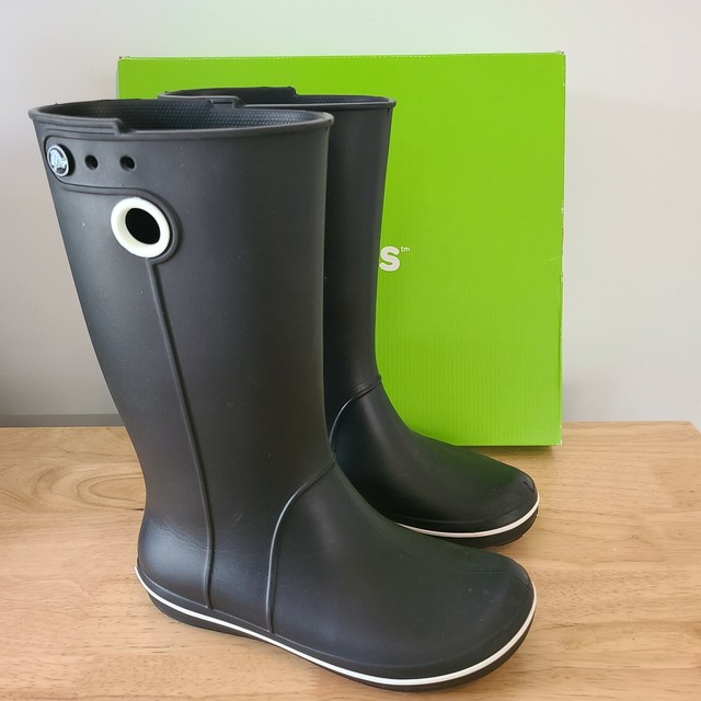crocband jaunt rain boot