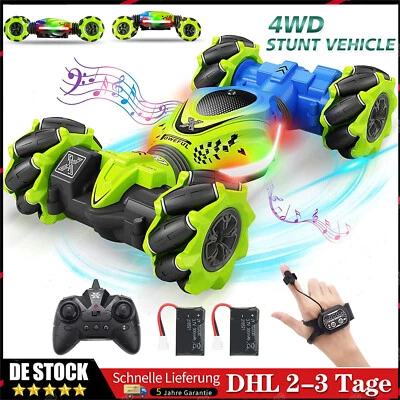360° Deformable RC Stunt Car 4WD Gesture Remote Control Off Road Spielzeugs Auto