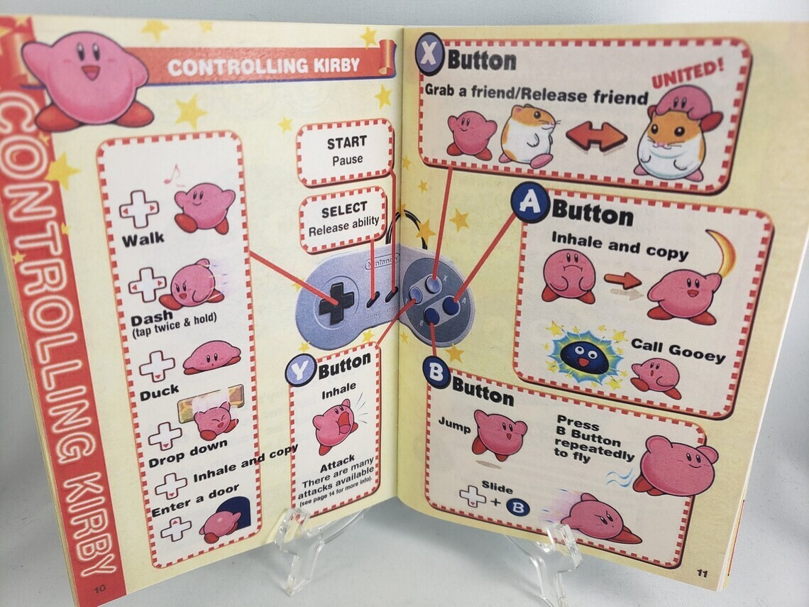 北米版　Kirby's Dream Land 3 取り扱い説明書　カービィ 北米版 Kirby's Dream Land 3 取り扱い説明書 カービィ - メルカリ