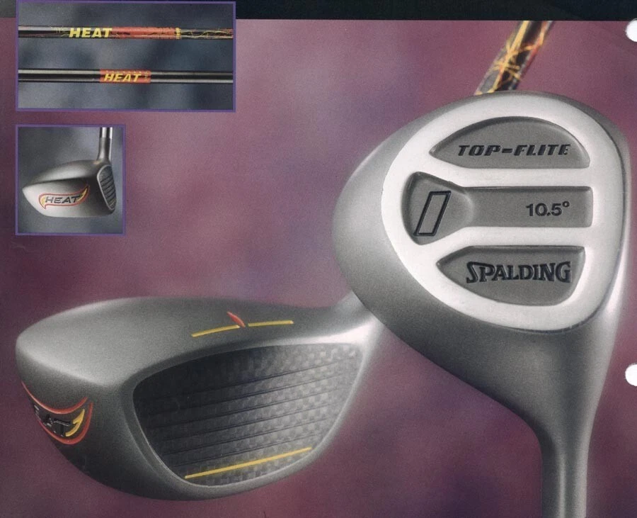 g4 1994 NOS Spalding TopFlite THUNDER HEAT 1W-10.5 Steel Shaft Graphite Insert - Image 2 of 4