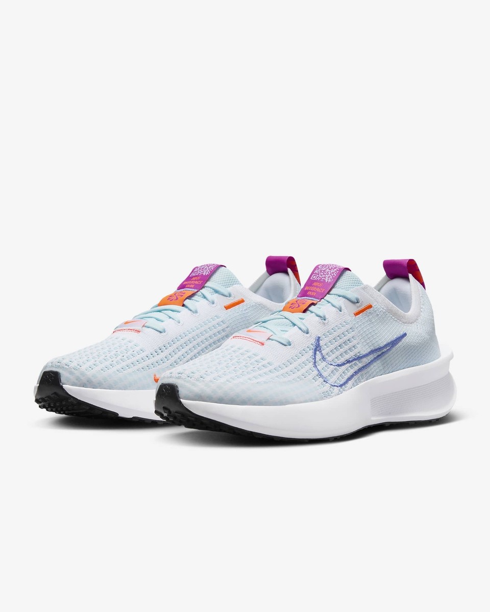 FD2292-107 Nike Interact Run White Glacier Blue Beyond Pink Royal