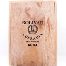 Bolivar Cofradia Gigante 754 Empty Wooden Cigar Box 8" x 6" x 4.5"