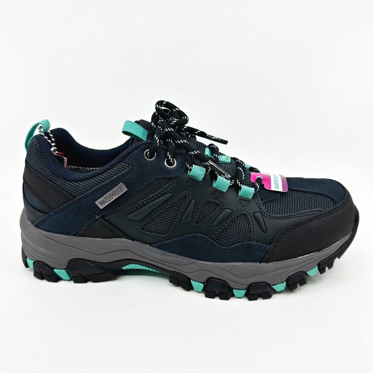 Skechers Outdoor Selmen West Highland Navy Teal Womens Waterproof