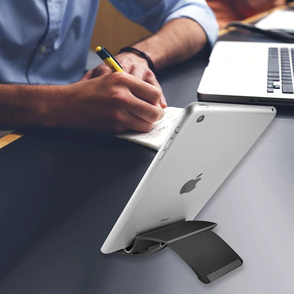 Soporte plegable Cellet para teléfono celular de escritorio, iPads y tabletas Foto 2 de 4