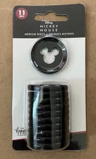 Disney Mickey Mouse Happy Planner Notebook Plastic Black Medium Discs Set Of 11