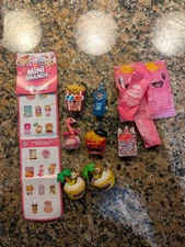 ZURU Mini Brands Kawaii Lot of 7 Iconic French Fries Luxury Pupsi Soda Unicorn!!