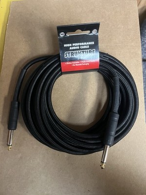 Strukture high performance audio cable 18.6ft Woven