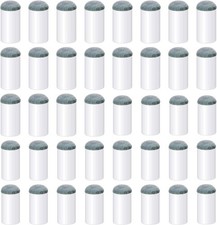 Pengxiaomei 40pcs Slip On Pool Cue Tips, 2 Sizes Billiard Tips 12mm/13mm