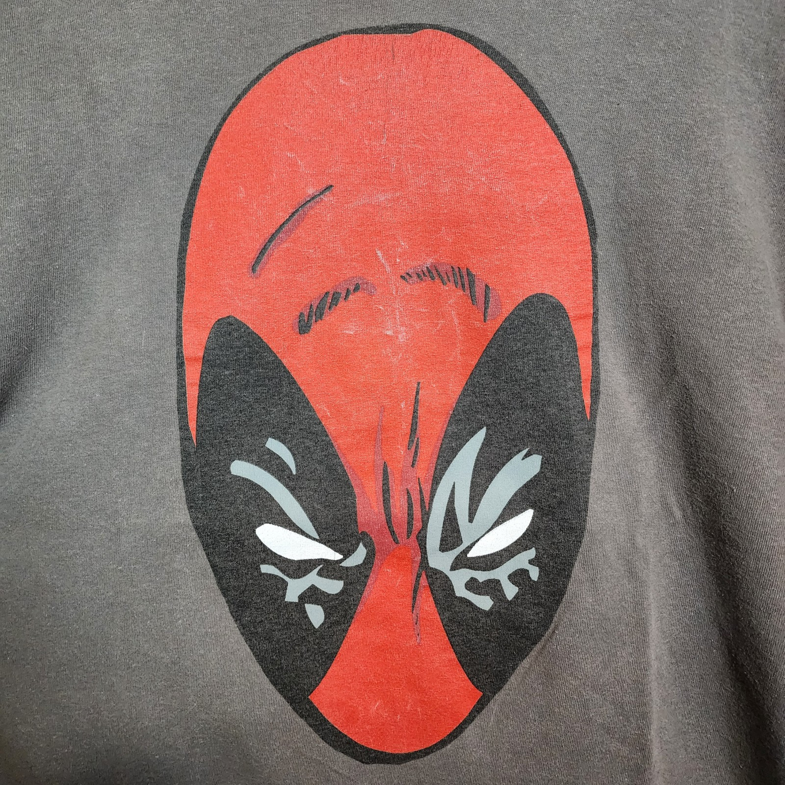 2012 Marvel Deadpool Headshot Mad Engine Shirt Me… - image 4