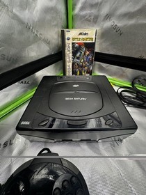Sega Saturn Console System MK-80000 Complete Bundle W/Game Lot- Tested-Great ✅