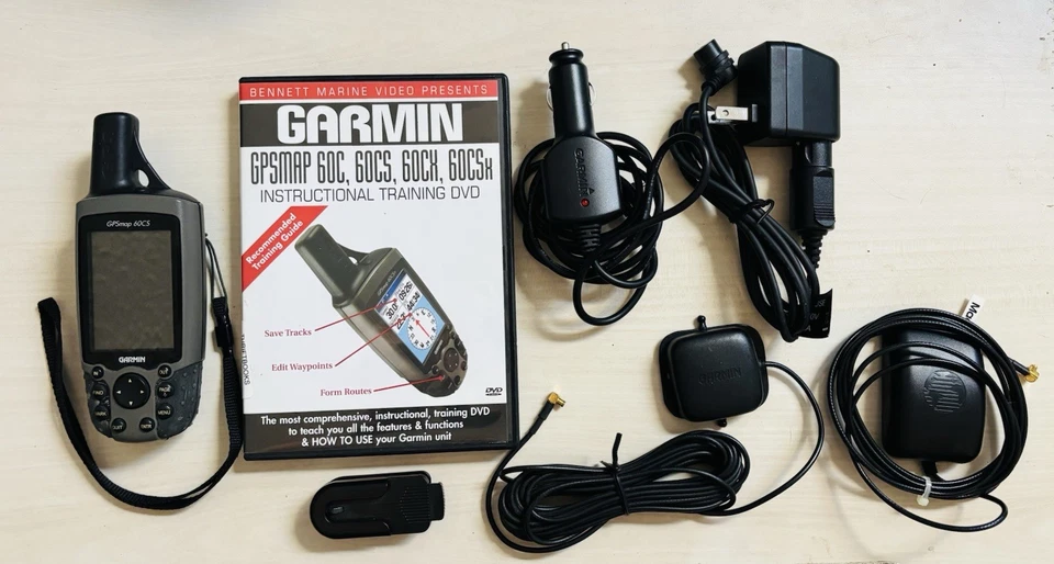 Garmin GPSMAP 60Cx Handheld GPS Color Map Hiking Outdoors Hunting w/DVD - Tested - Image 3 of 4