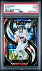2024 Select #117 Bo Nix Red & Blue Shock Rookie (RC) PSA 9 Mint