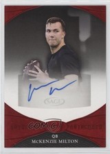 2022 Sage Aspire Red McKenzie Milton #ASP-MM Auto 3y4