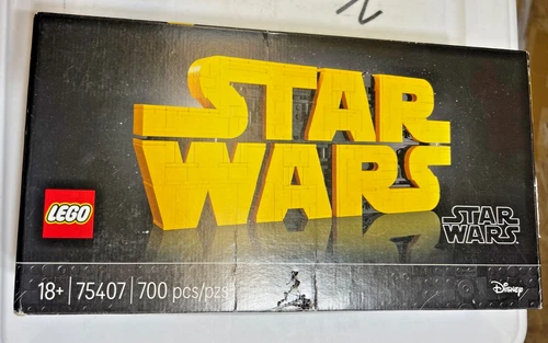 LEGO - Star Wars Brick-Built Star Wars Logo 75407 NEW SEALED FAST FREE SHIPPING