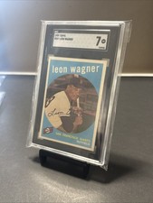 1959 Topps Leon Wagner RC #257 SGC 7