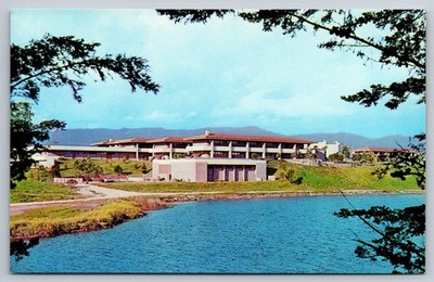 Santa Barbara University of California Arts Building Campus 1963 CA Postcard