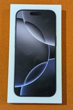 Replacement Empty Box Apple iPhone 16 Pro Black Titanium 128GB