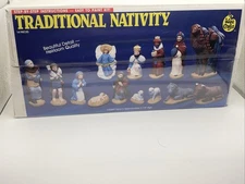 Wee Crafts Nativity Set 14 PC Kit #21205 Christmas Sealed Old Stock Unopened