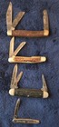 4 VINTAGE POCKET KNIFES, BOKER, JA HENCKELS, ULSTER, FARM ITALY — photo 3
