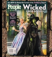 PEOPLE WICKED FOR GOOD SPECIAL 2025 ARIANA GRANDE  Life stone rolling 