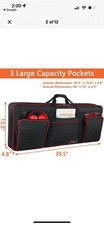 61 Key Keyboard Case Soft, Full Padded Piano Case with Handles and Adjustable Sh
