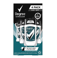 Degree Men UltraClear Antiperspirant Deodorant, 4 pk. FREE shipping