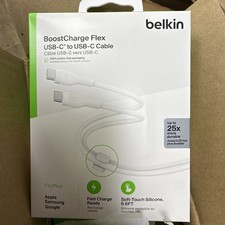 Belkin BoostCharge Flex USB-C to USB-C Cable 60W USB-IF certified For iPhone 17