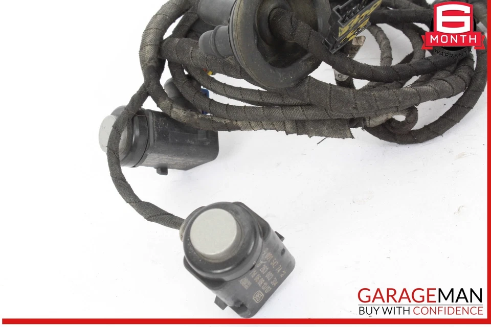 06-12 Mercedes X164 GL450 GL350 parachoques trasero sensor de estacionamiento conjunto de arnés de cables OEM Foto 3 de 4