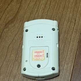 Official OEM SEGA Dreamcast White Visual Memory Unit VMU HKT-7000 Japan Import