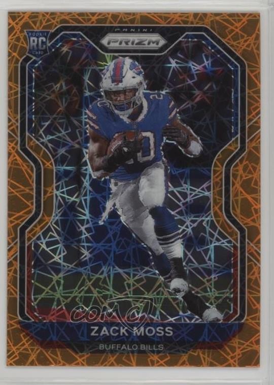2020 Panini Prizm Rookie Lazer Prizm Zack Moss #311 0jm6