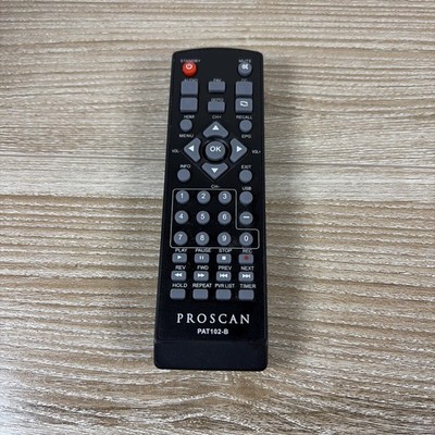 PROSCAN PAT102-B/D PAT102 Digital Converter Box GENUINE Remote Control Tested