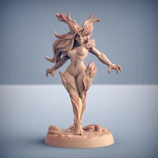 Aidreth Treeborn Beauty  Miniature Tabletop Role Playing Dungeons and Dragons 