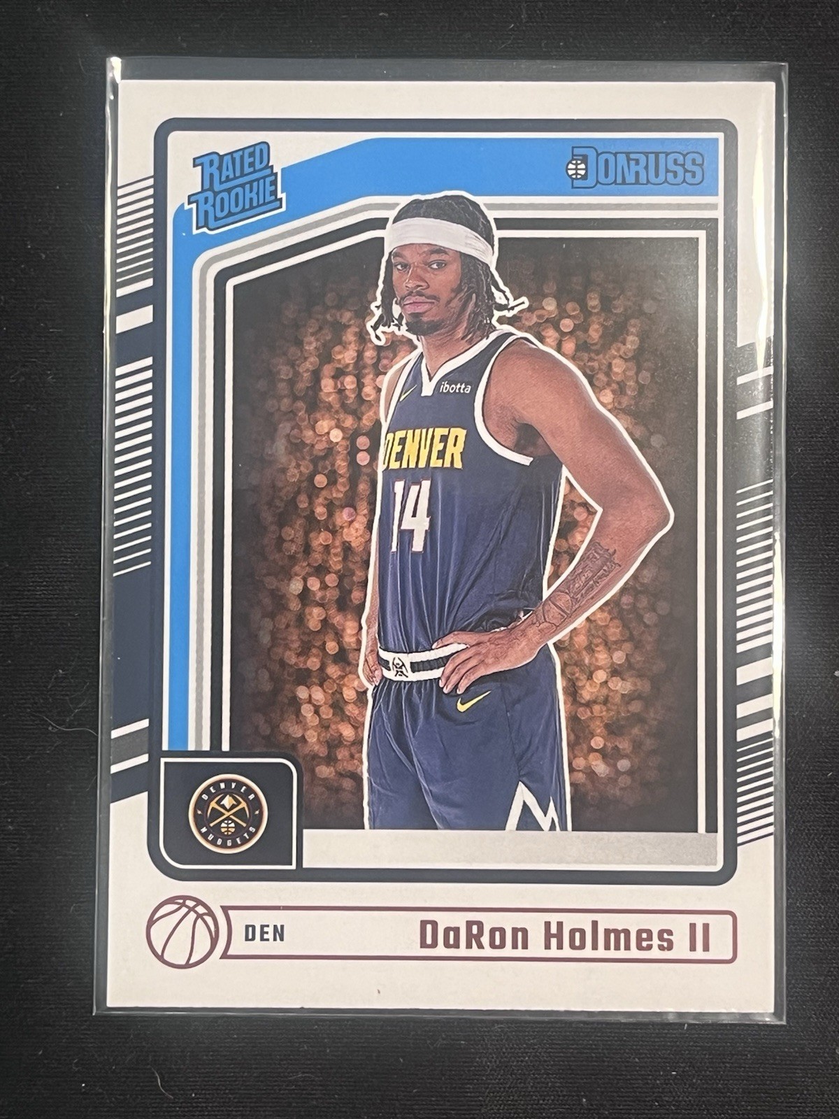 2024-25 Panini Donruss - Rated Rookie DaRon Holmes #213 (RC) Nuggets
