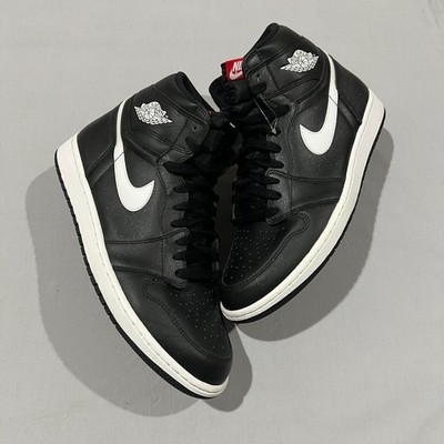 Nike Air Jordan 1 Retro Yin Yang 555088-011 Black White Mens Sneakers Size 11