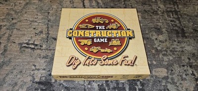 The Construction Game Dig Into Some Fun! ('02) 100% Complete Very Good Condition