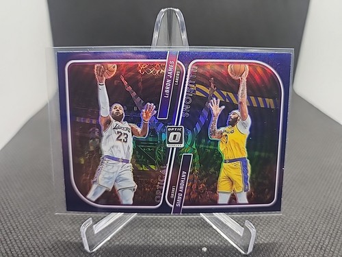 2023-24 Panini Donruss Optic - Optical Illusions LeBron James, Anthony Davis #1