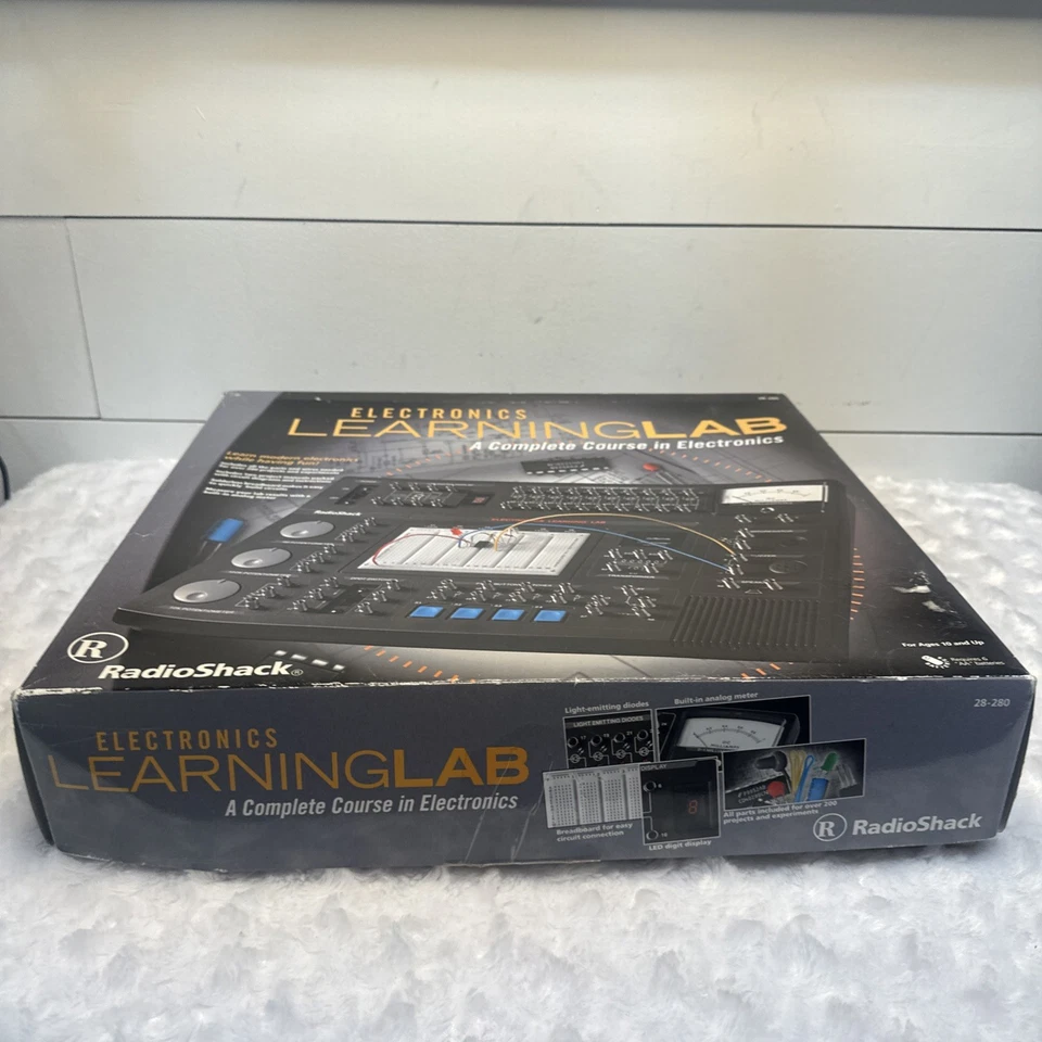 Radio Shack Electronics Learning Lab 28-280 Curso Completo en Electrónica Foto 3 de 4