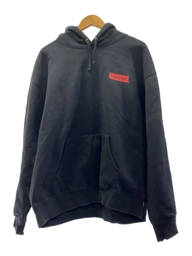 Felpa Supreme con cappuccio 23SS Fiend XL cotone nero stampa usata