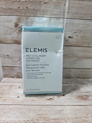 Elemis Pro-Collagen Hydra-Gel Eye Masks For Fine Lines & Wrinkles 6 Ct Box
