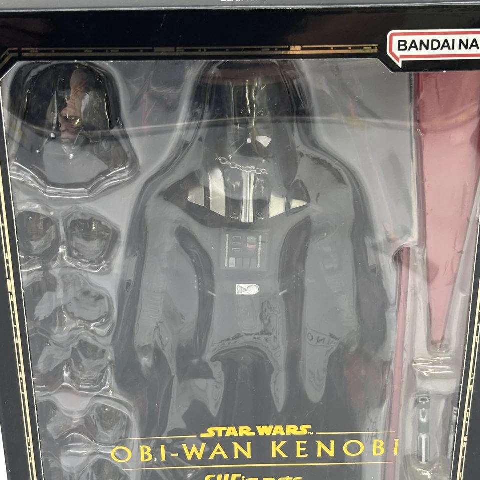 BANDAI S.H.Figuarts Darth Vader STAR WARS Obi-Wan Kenobi Action Figure Japan - Image 3 of 4
