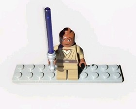 LEGO Star Wars 7868 Mace Windu Jedi Starfighter 95% Complete Box Manual Figures