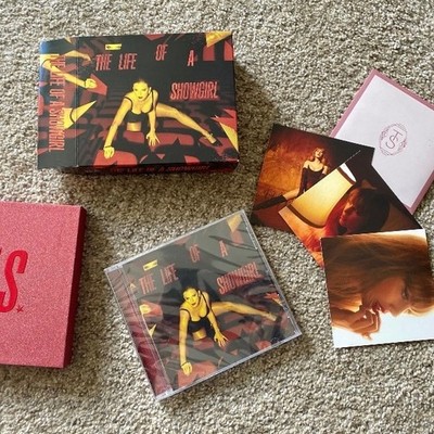 Taylor Swift The Life Of A Showgirl It's Frightening Limited Deluxe CD NEW