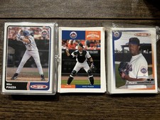 NY Mets 03, 04, 05 Team Card Sets - 03,05 Topps Total, 04 Donruss Team Heroes