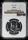 1960 Franklin Proof Half Dollar 50c NGC PF68