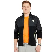 NEW POLO SPORT Men Ralph Lauren Reflective Zip Performance Track Jacket SIZE M