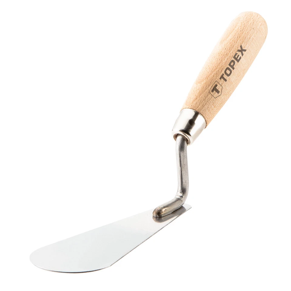 TOPEX Stucco trowel 160 x 55 x 20 mm, stainless steel